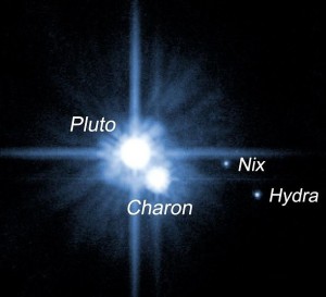 Pluto und seine Mond